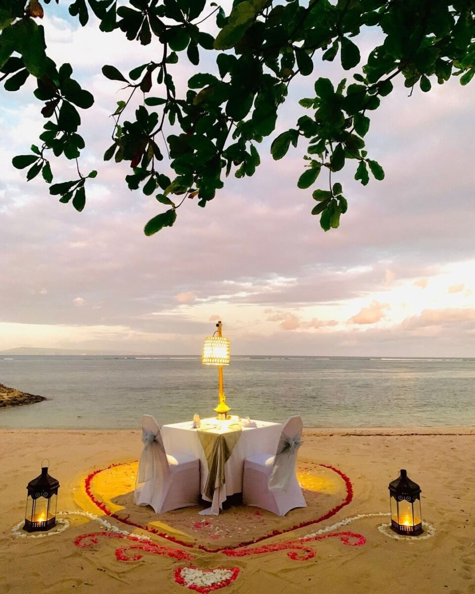 Candle Dinner at Beach Resorts in Nusa Dua