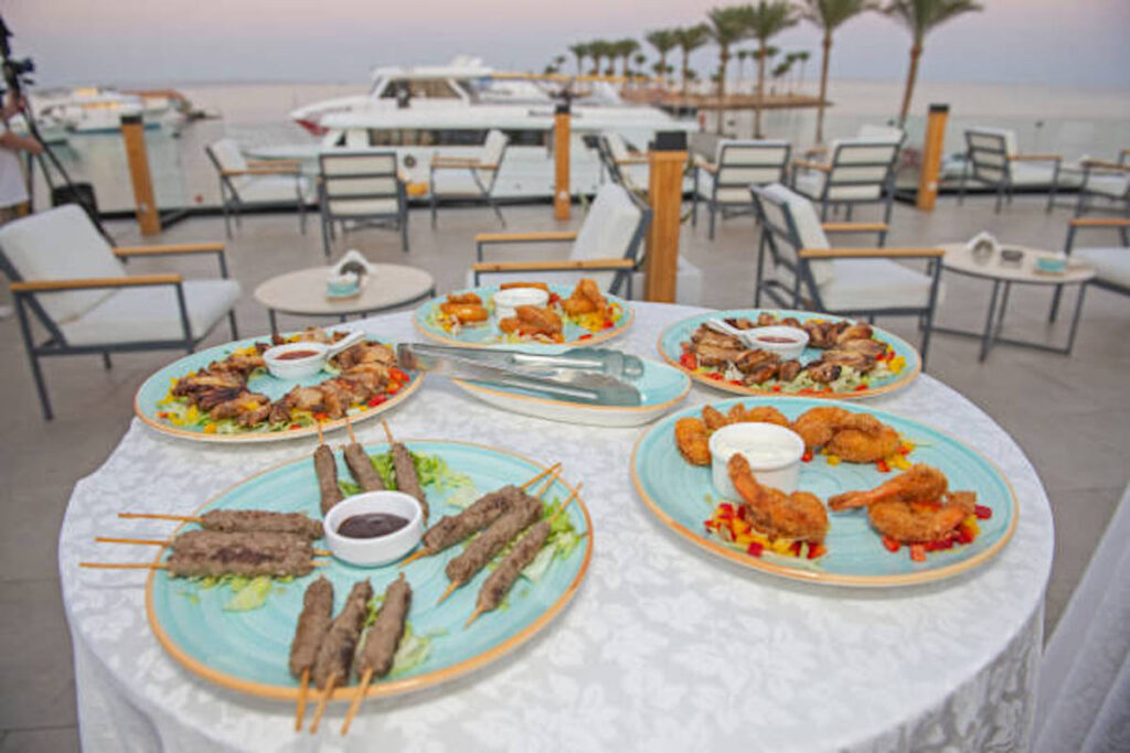 Mediterranean cuisine at 5-star hotel in Nusa Dua
